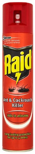 Raid Ant & Cockroach Killer 300ml, Pack of 6