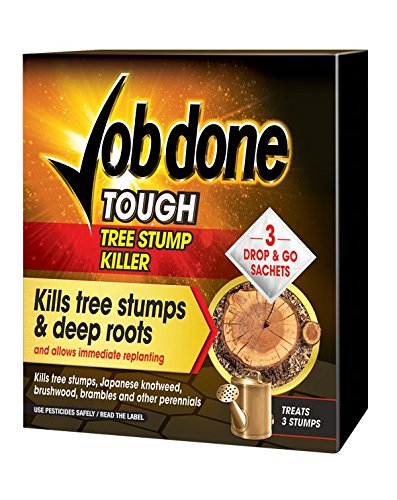 3 X Tough Tree Stump Killer Sachet, Black, 3